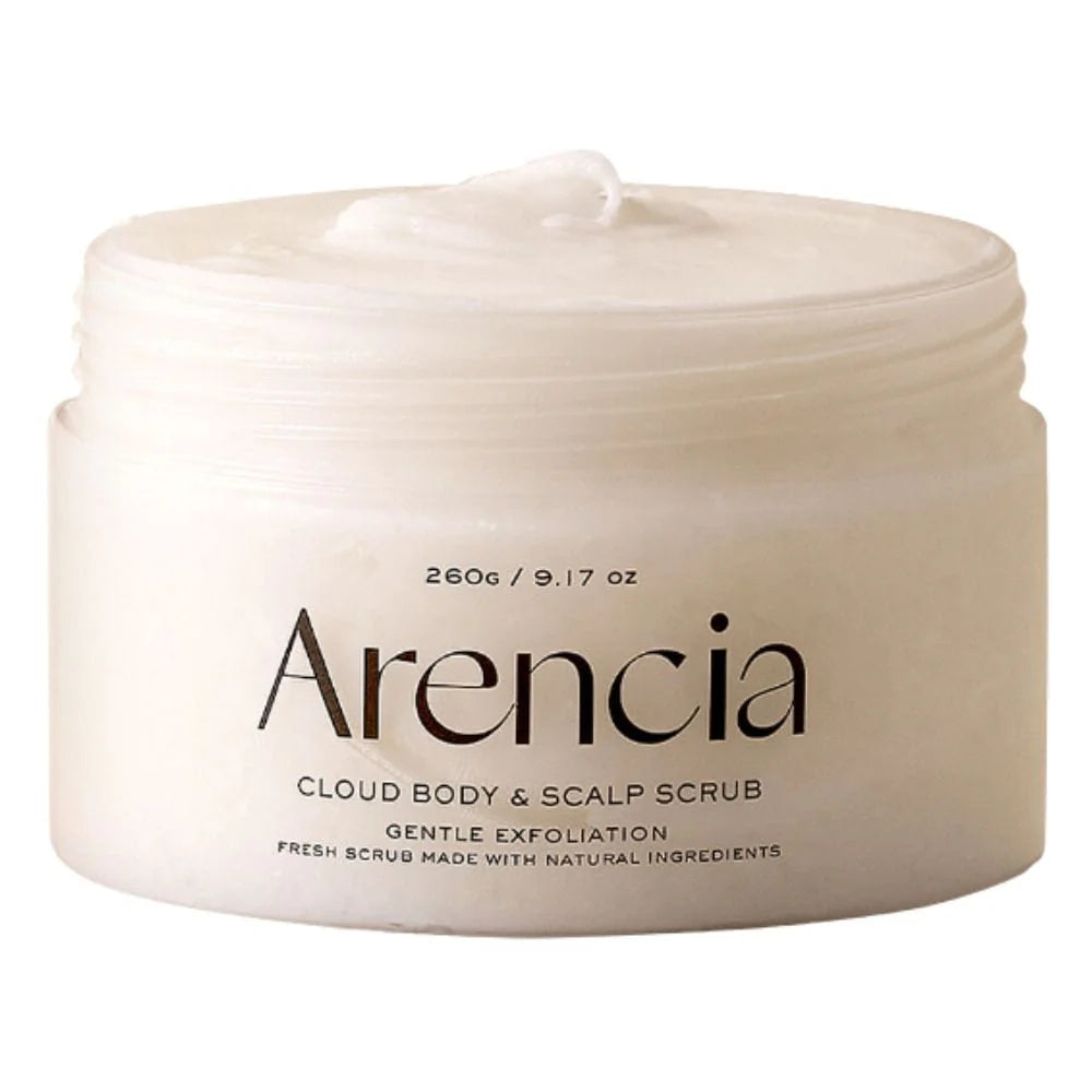 Arencia Fresh Cloud Body & Scalp Scrub White Tea & Neroli 260 g