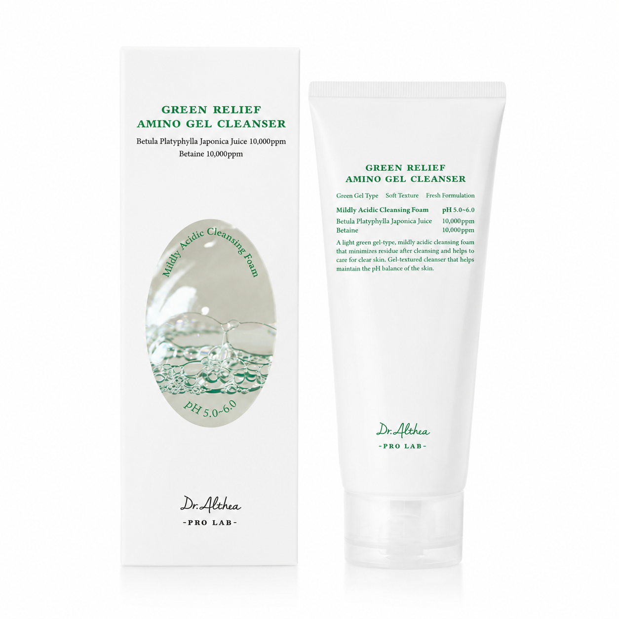 Dr. Althea Green Relief Amino Gel Cleanser 100 ml