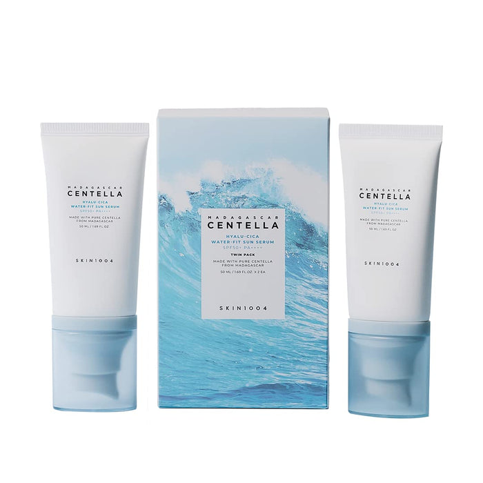 SKIN1004 Hyalu-Cica Water-Fit Sun Serum Set (2 uds)