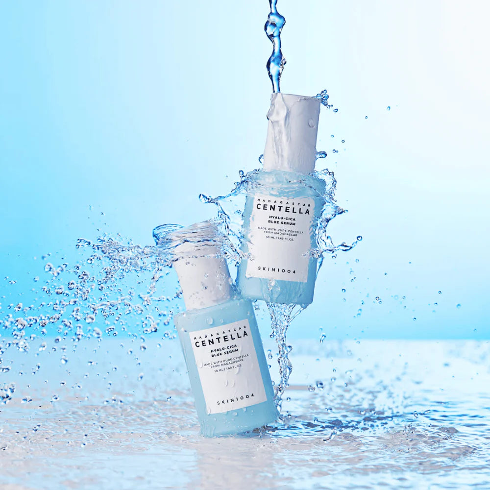 SKIN1004 Madagascar Centella Hyalu-Cica Blue Serum 50 ml – Sérum Hidratante con Ácido Hialurónico y Niacinamida