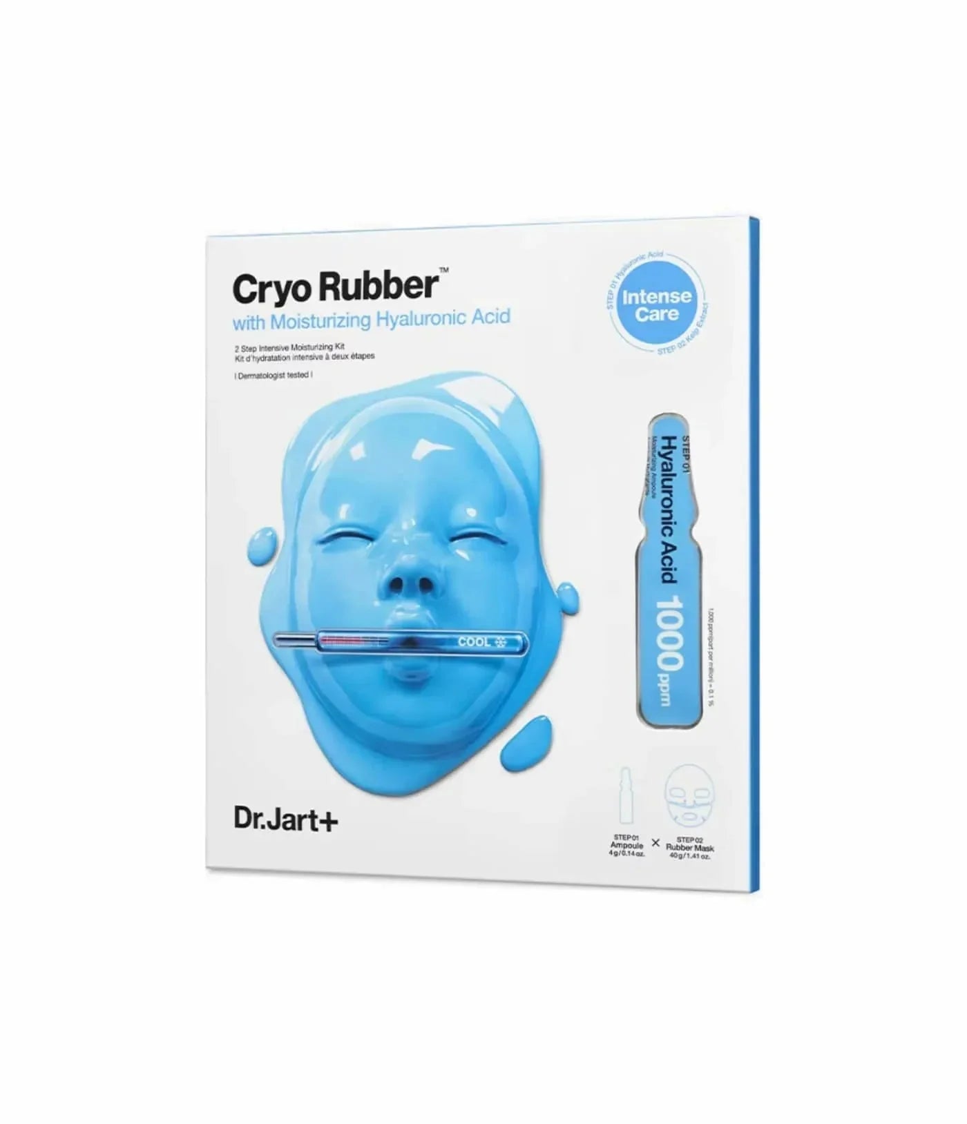 Dr.Jart+ Dermask Cryo Rubber Mask – Mascarilla Coreana Hidratante y Reafirmante con Ácido Hialurónico y Colágeno