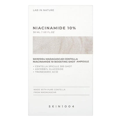 SKIN1004 Madagascar Centella Niacinamide 10% Boosting Shot Ampoule 30 ml