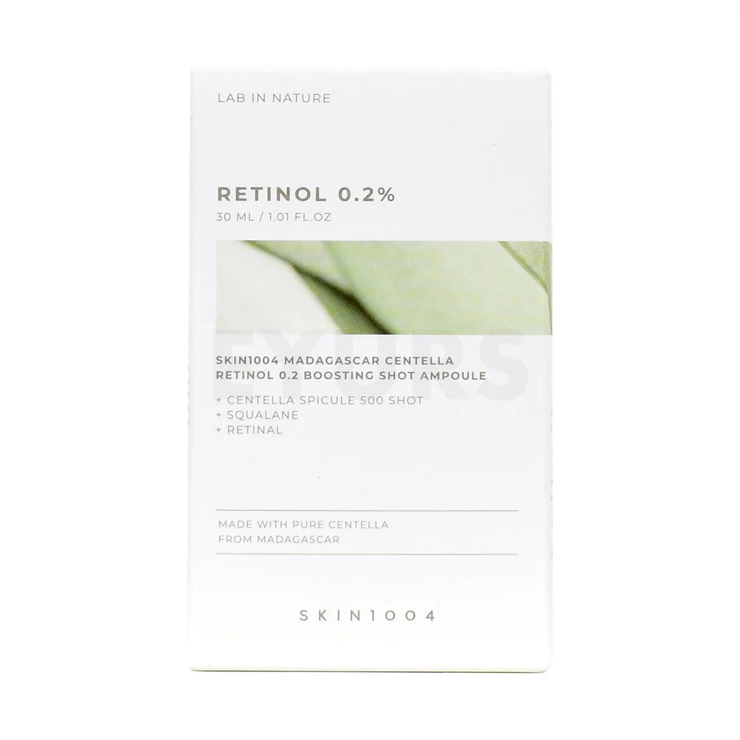 SKIN1004 Madagascar Centella Retinol 0.2% Boosting Shot Ampoule