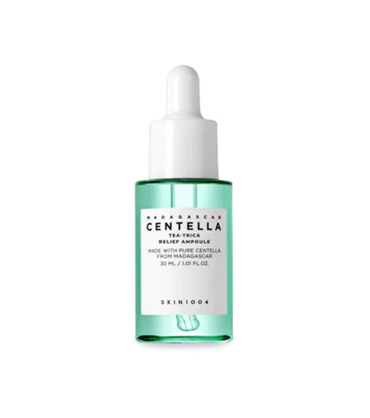 SKIN1004 Madagascar Centella Tea-Trica Relief Ampoule 30 ml – Sérum Calmante para Acné y Piel Sensible