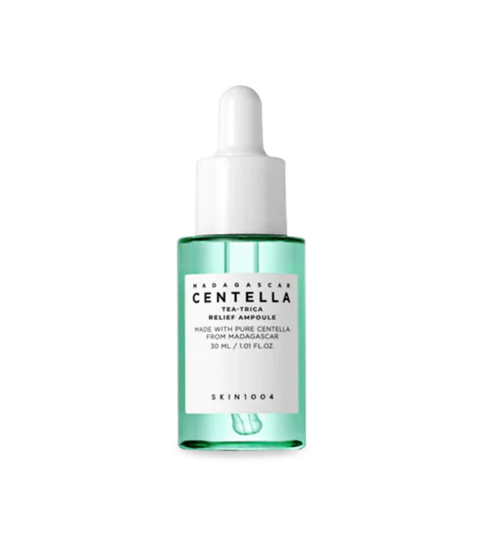 SKIN1004 Madagascar Centella Tea-Trica Relief Ampoule 30 ml – Sérum Calmante para Acné y Piel Sensible